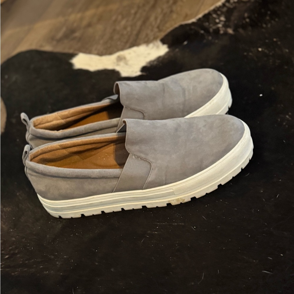 Susina Gray Slip-On Sneakers